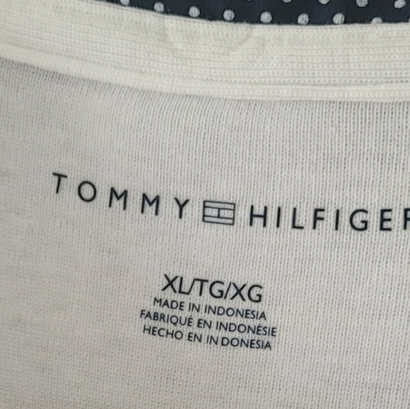 Tommy Hilfiger White Polo Shirt Dress Preppy Classic Patriotic USA Size XL NWT - Picture 7 of 7